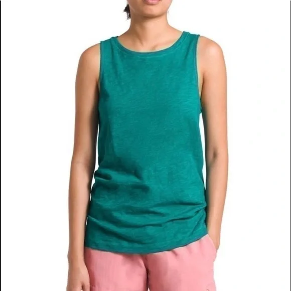 NORTH FACE EMERINE TANK JAIDEN GREEN BRAND NWT - Picture 1 of 6